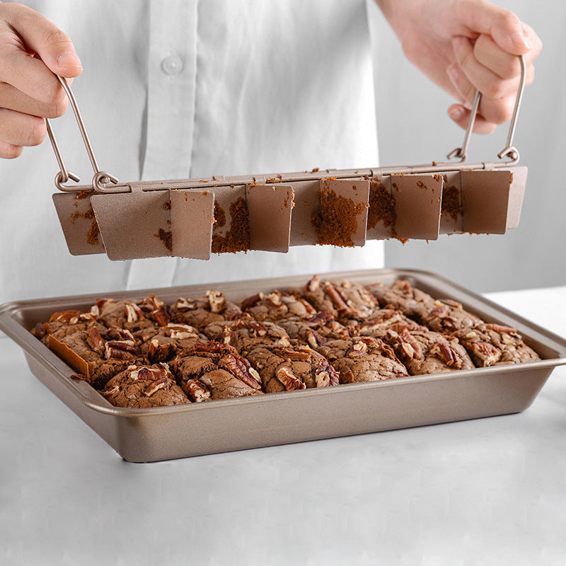 Thickened Solid Bottom Square Brownie Baking Pan