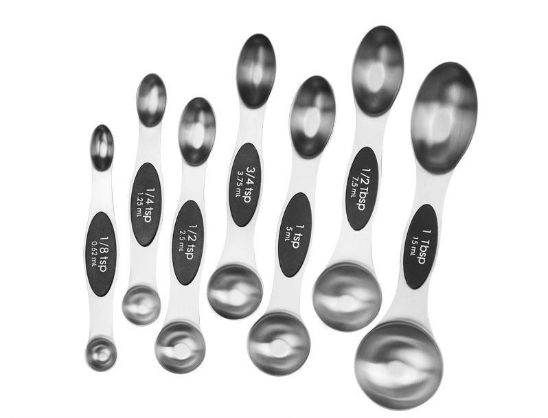Stainless Steel Magnetic Double Head Measuring Spoon Set