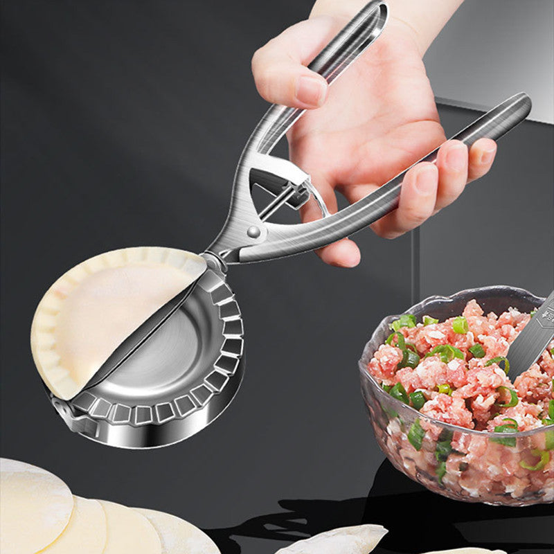 Stainless Steel Dumpling Mold Press for Home Baking