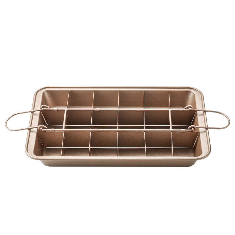 Thickened Solid Bottom Square Brownie Baking Pan